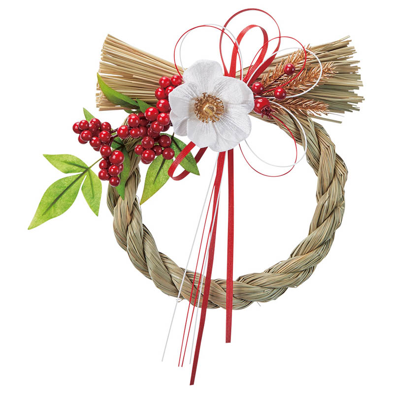 和かざり　結びアネモネ飾り /WA70076